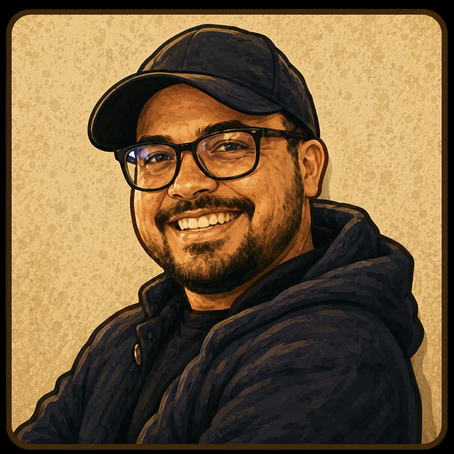 Illustrated portrait of Anthony