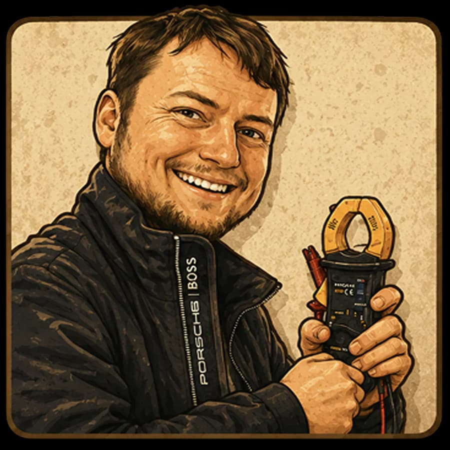 Illustrated portrait of Patrick